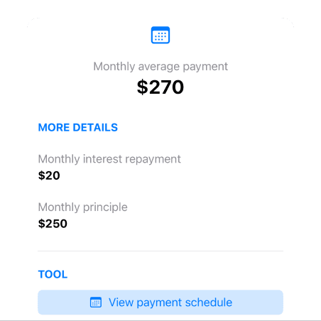 Calculate monthly loan payment