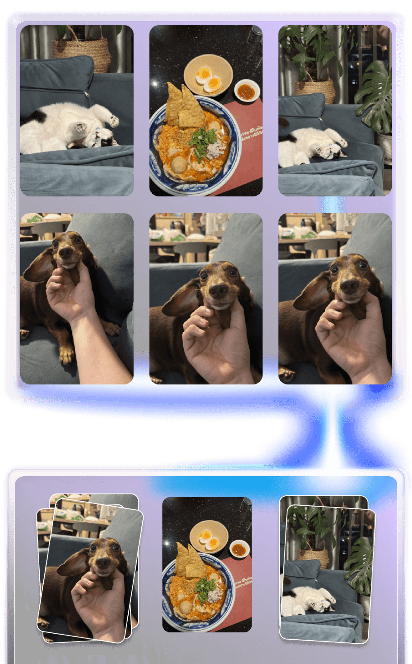 Magic Scan groups similar photos